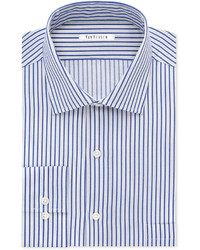 Van Heusen Blue Crystal Stripe Dress Shirt