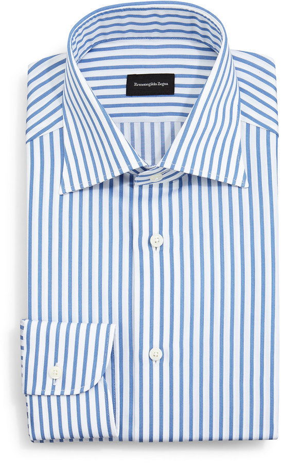 Ermenegildo zegna discount striped shirt