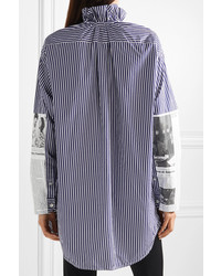 Balenciaga Ed Cotton Poplin Shirt