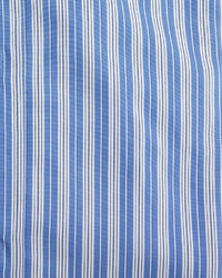 Kiton Multi Striped Cotton Dress Shirt Bluewhite