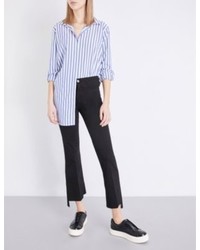 MiH Jeans Oversized Striped Cotton Shirt
