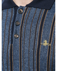 Vivienne Westwood Man Striped Polo Shirt