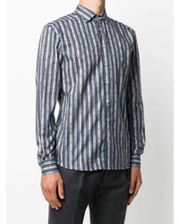 Etro Chain Striped Buttoned Shirt