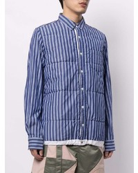 Sacai Striped Padded Shirt