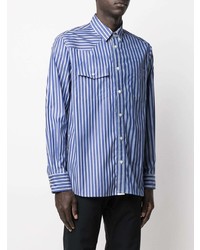 Sacai Striped Print Shirt