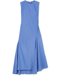 Ellery Nightwood Striped Cotton Midi Dress