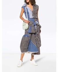 Marni Multi Striped Tie Front Skirt