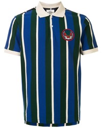 Kent & Curwen Short Sleeve Striped Print Polo Shirt
