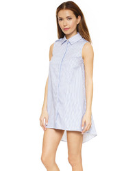 Caroline Constas Alexandra Stripe Shirtdress, $395