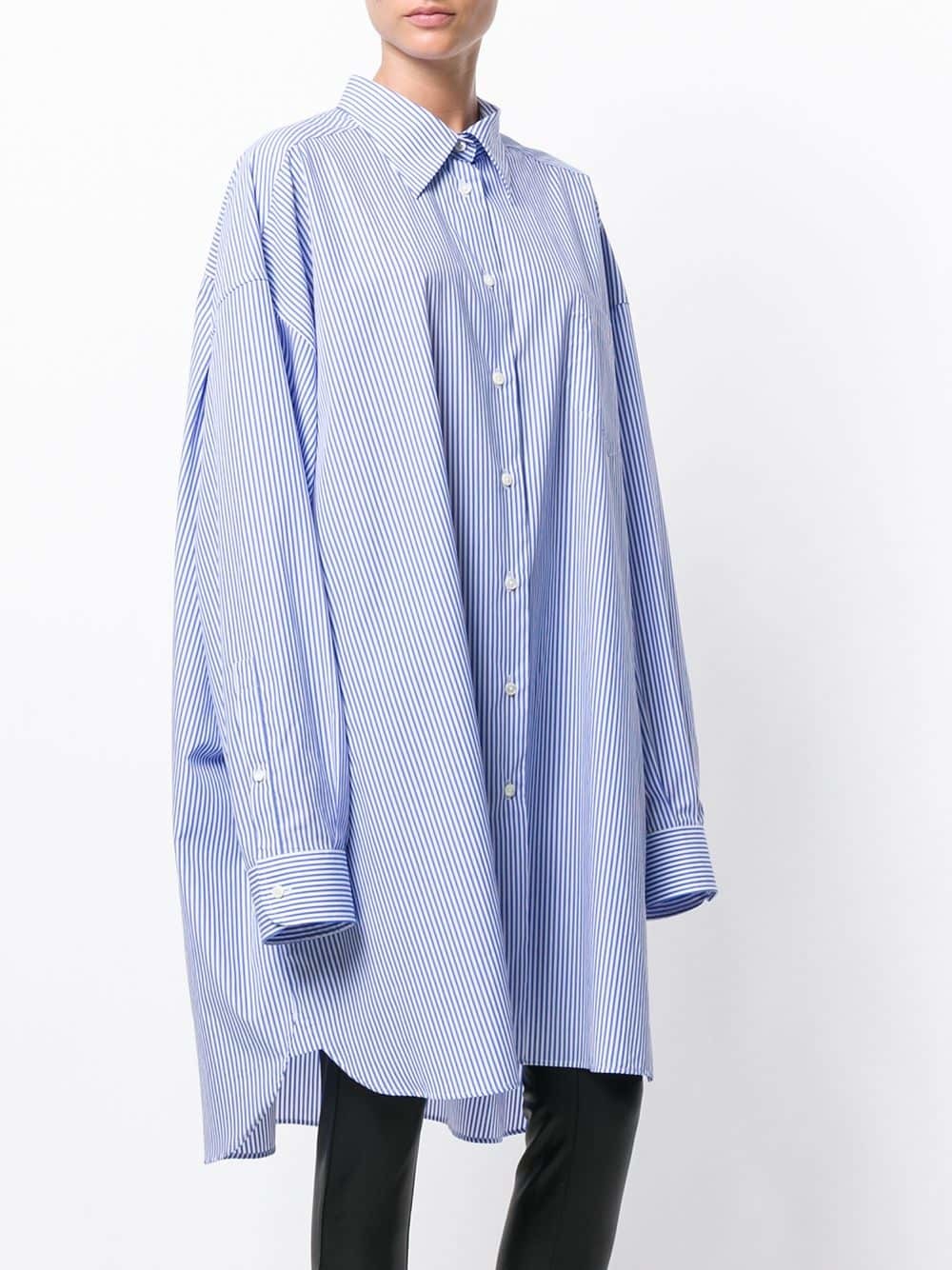 maison margiela oversized shirt dress