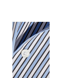 Versace Striped Cotton Poplin Shirt Dress