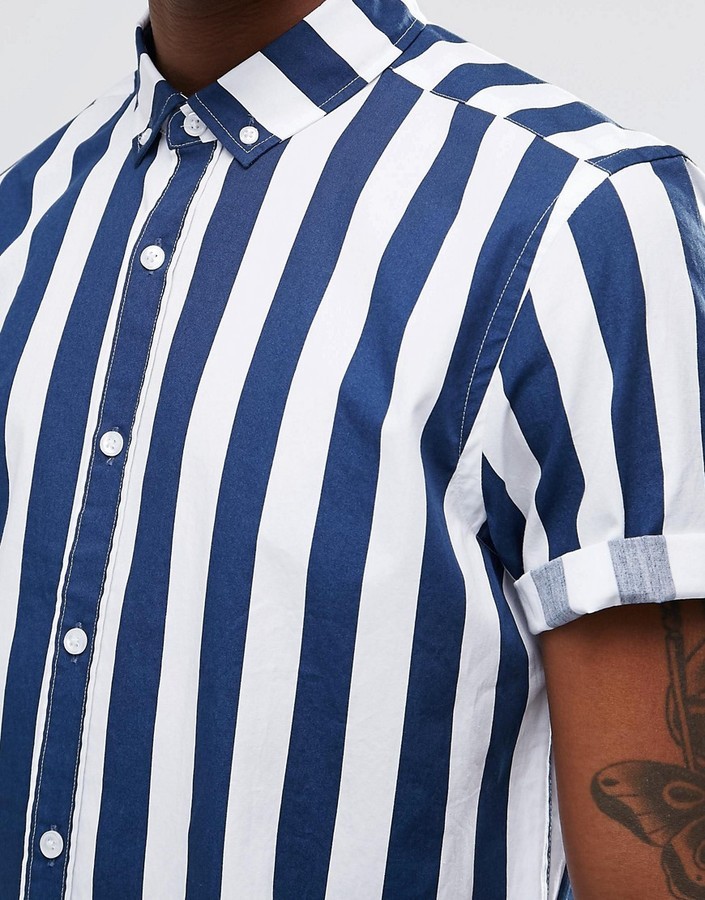 mens breton stripe shirt