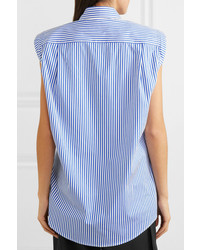 Dries Van Noten Striped Cotton Poplin Shirt