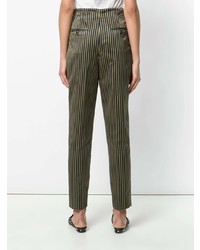 Etro High Waisted Striped Trousers