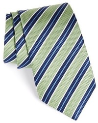 Jz Richards Stripe Silk Tie