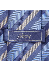 Brioni Striped Silk Tie