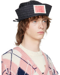 Charles Jeffrey Loverboy Navy Pinstripe Hat