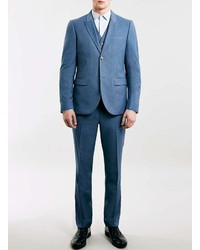 Topman Light Blue Suit Vest