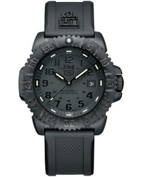 Luminox 44mm Navy Seal 3050 Series Colormark Watch Black