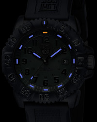 Luminox 44mm Navy Seal 3050 Series Colormark Watch Black