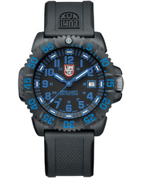 Luminox 44mm Navy Seal 3050 Series Colormark Watch Blue