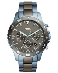 Fossil Crewmaster Chronograph Bracelet Watch 46mm