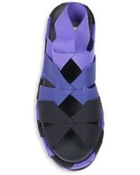 Salvatore Ferragamo Elettra Ribbon Platform Sandals