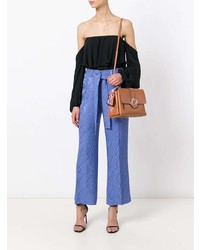 Etro Wide Leg Cropped Trousers