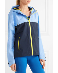 Tory Sport Color Block Shell Hooded Jacket
