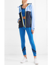 Tory Sport Color Block Shell Hooded Jacket