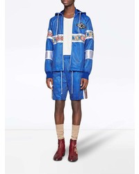 Gucci Net Jacket With Magnetismo Stripe, $1,900 | farfetch.com