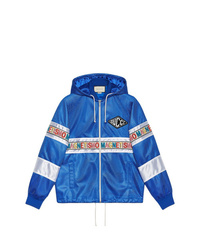 Gucci Net Jacket With Magnetismo Stripe