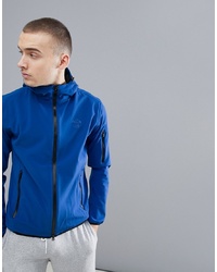 North Sails Raymond Softshell Jacket With Double Hood In Blue