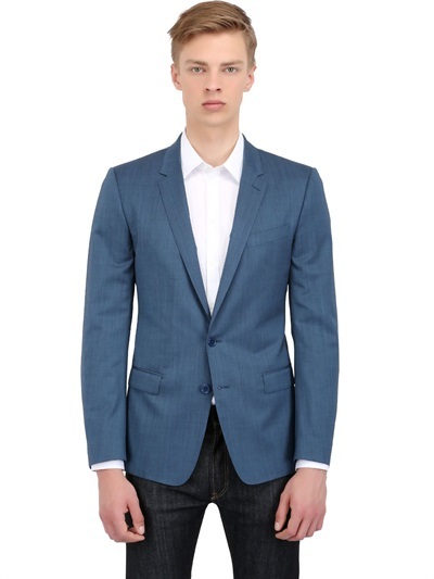 Dolce & Gabbana Stretch Wool Martini Fit Tailored Jacket, $2,025