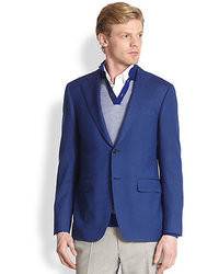 Canali Textured Wool Sportcoat