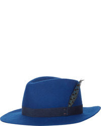 Blue Wool Hat
