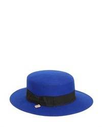 Alex Boater Wool Felt Hat