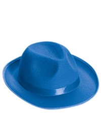 Forum Novelties Blue Felt Roaring 20s Gangster Fedora Hat