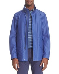 Canali Waterproof Super 100s Natte Wool Jacket