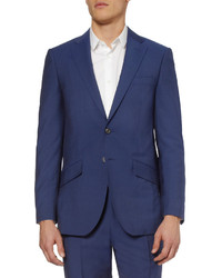 Richard James Blue Wool And Mohair Blend Suit