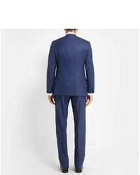 Lutwyche Blue Check Wool Suit