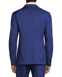 Gucci Solid Monaco Wool Two Piece Suit