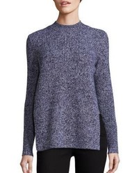 Carven Merino Wool Side Slit Sweater