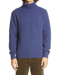 Beams Plus Wool Cashmere Turtleneck Sweater