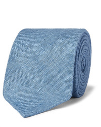 Blue Woven Tie
