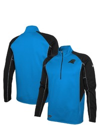 New Era Blue Carolina Panthers Combine Authentic Two A Days Half Zip Jacket At Nordstrom