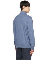 Polo Ralph Lauren Blue Half Zip Sweatshirt