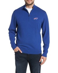 Cutter & Buck Buffalo Bills Lakemont Regular Fit Quarter Zip Sweater