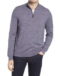 Nordstrom Half Zip Cotton Cashmere Pullover