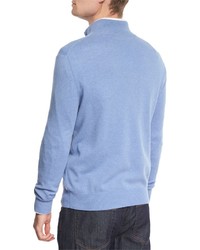 Neiman Marcus Nano Cashmere 14 Zip Pullover